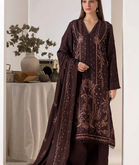 Sobia Nazir Winter Shawl`24 D#02-B