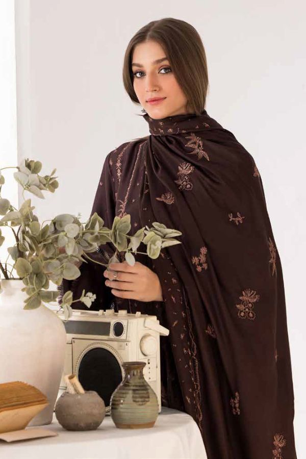 Sobia Nazir Winter Shawl`24 D#02-B