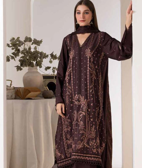 Sobia Nazir Winter Shawl`24 D#02-B