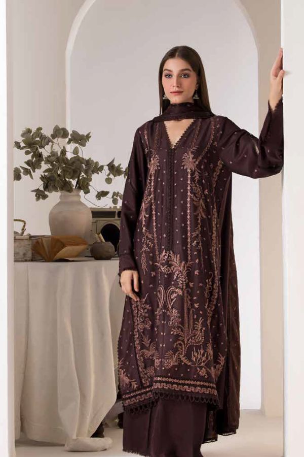 Sobia Nazir Winter Shawl`24 D#02-B