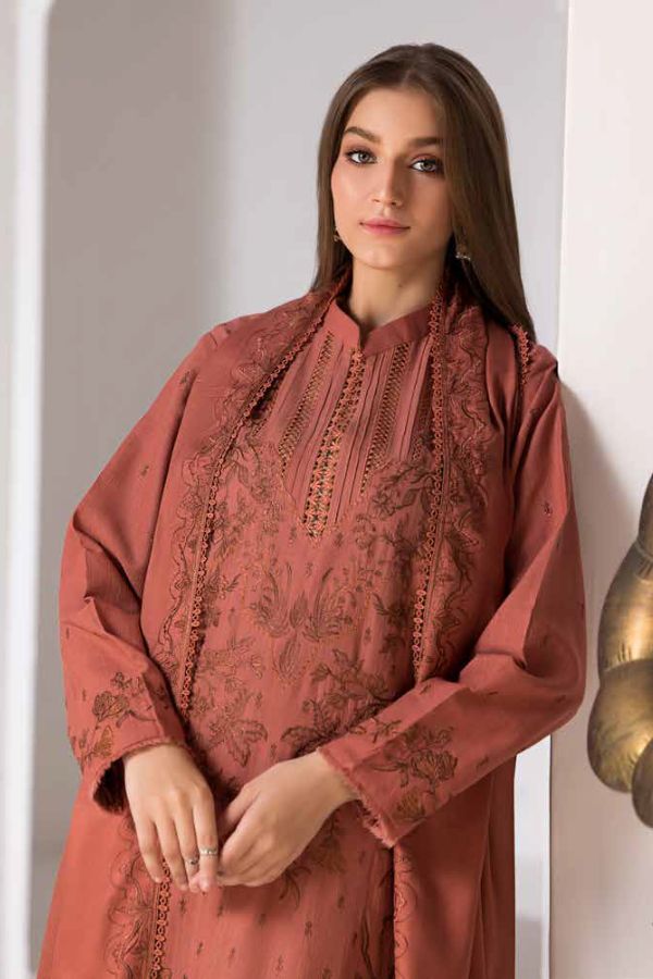 Sobia Nazir Winter Shawl`24 D#03-B