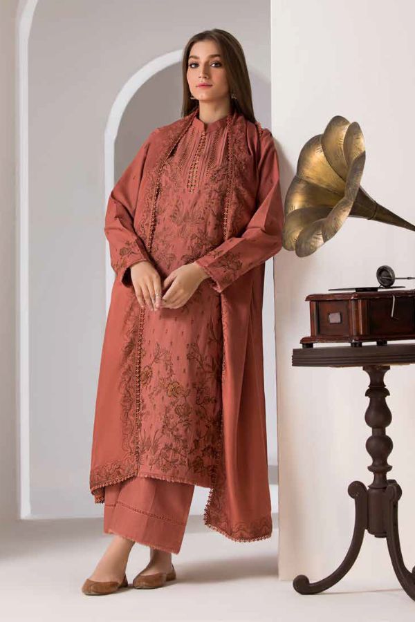 Sobia Nazir Winter Shawl`24 D#03-B