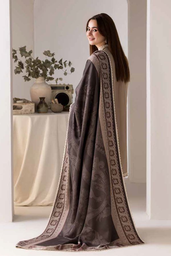 Sobia Nazir Winter Shawl`24 D#04-A