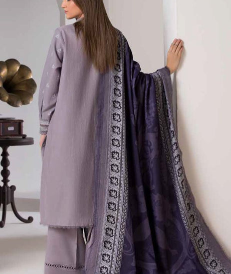 Sobia Nazir Winter Shawl`24 D#04-B