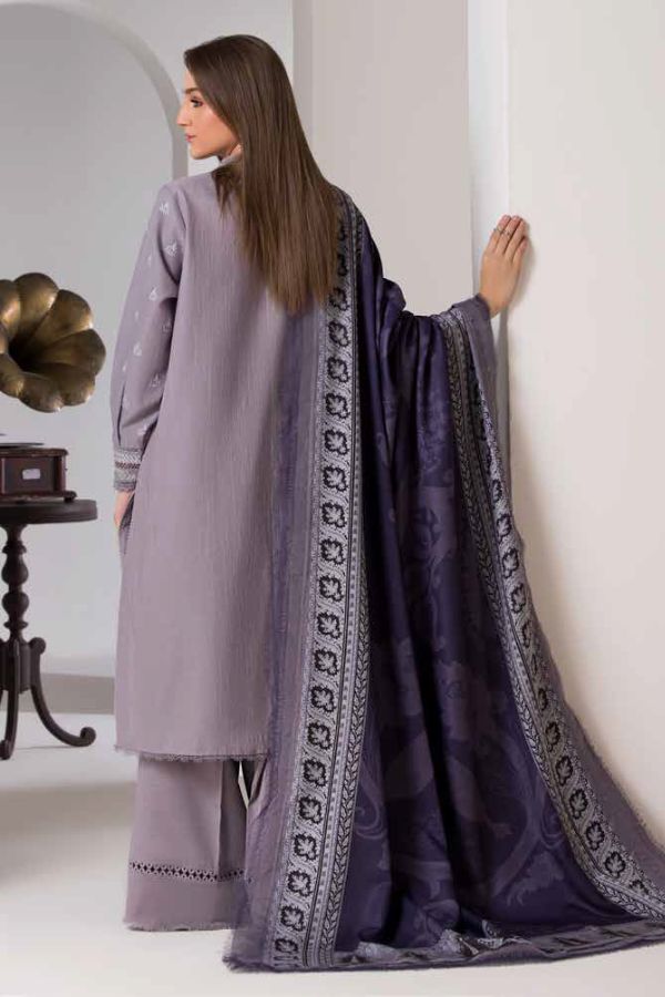 Sobia Nazir Winter Shawl`24 D#04-B