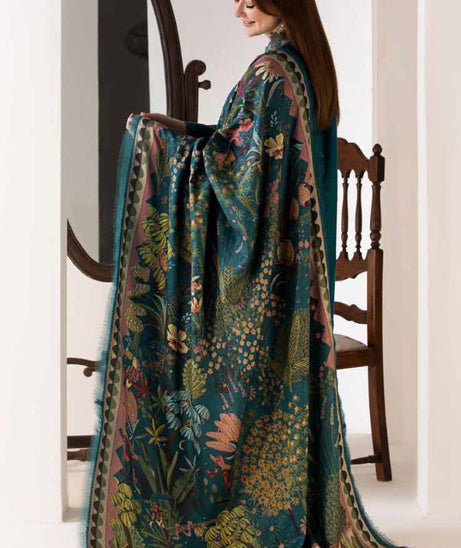 Sobia Nazir Winter Shawl`24 D#05-A