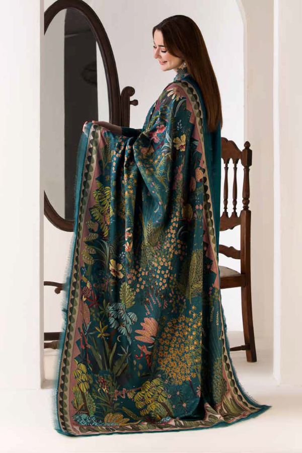 Sobia Nazir Winter Shawl`24 D#05-A