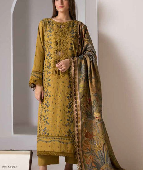 Sobia Nazir Winter Shawl`24 D#05-B