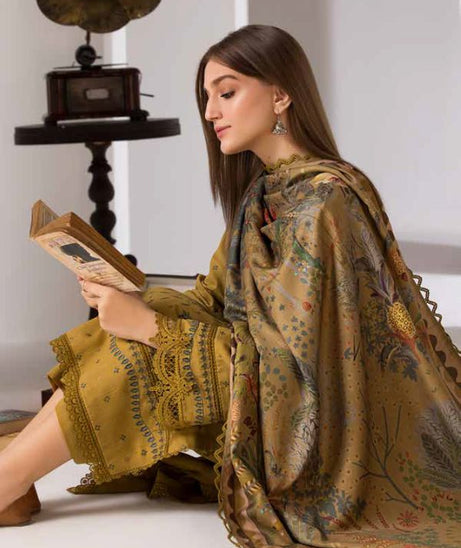 Sobia Nazir Winter Shawl`24 D#05-B