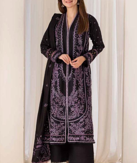 Sobia Nazir Winter Shawl`24 D#06-B