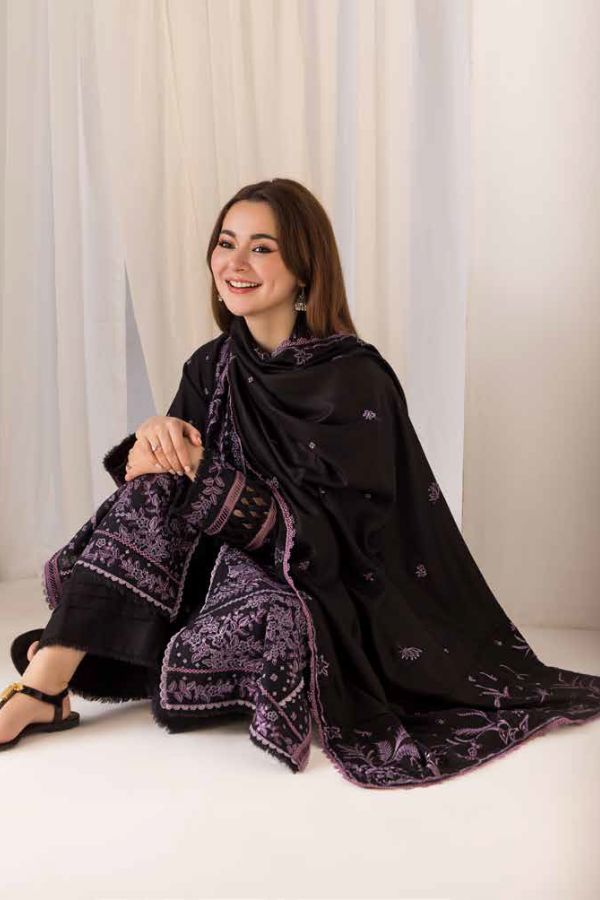 Sobia Nazir Winter Shawl`24 D#06-B