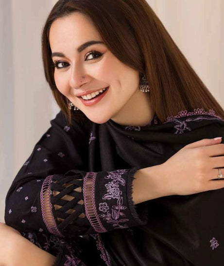 Sobia Nazir Winter Shawl`24 D#06-B