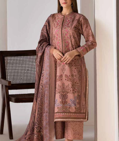 Sobia Nazir Winter Shawl`24 D#07-A
