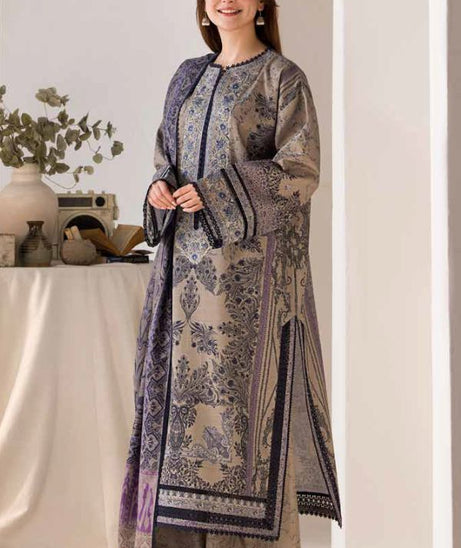 Sobia Nazir Winter Shawl`24 D#07-B