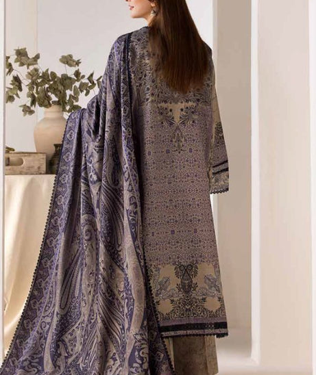 Sobia Nazir Winter Shawl`24 D#07-B