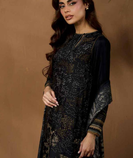 Sobia Nazir Winter Shawl`25 D#1-A