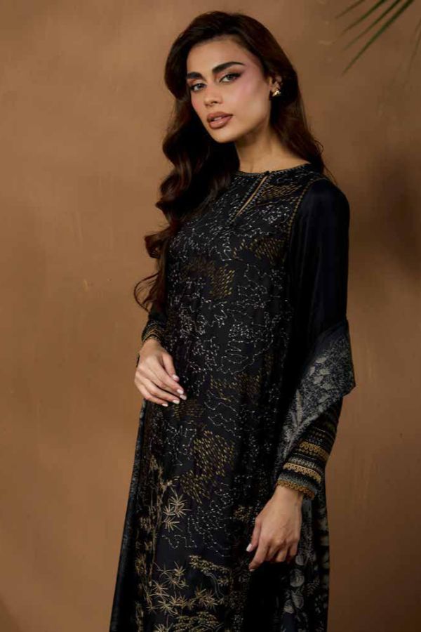 Sobia Nazir Winter Shawl`25 D#1-A