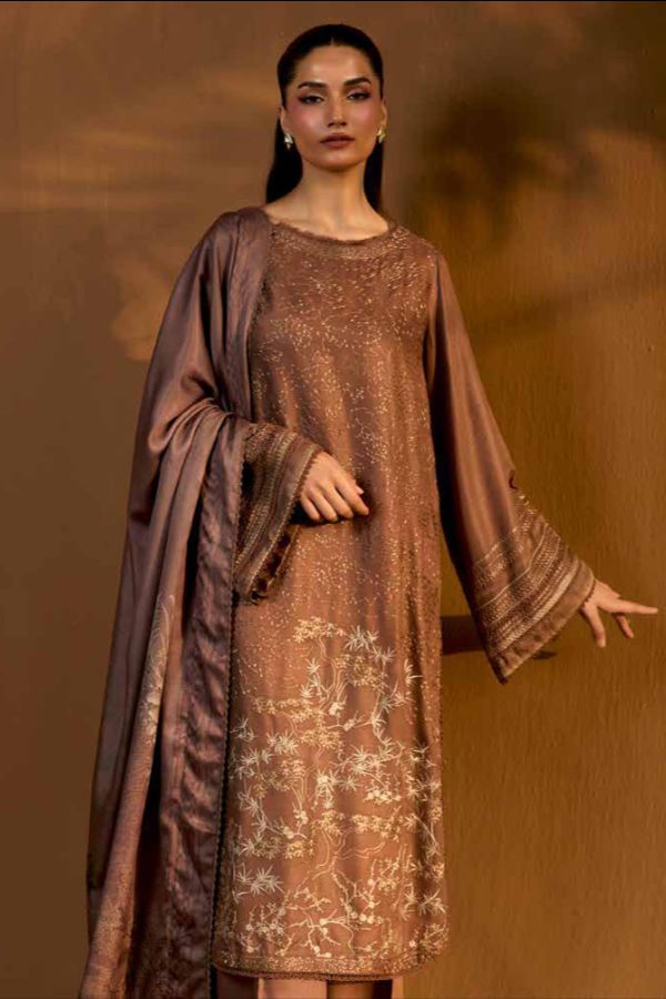 Sobia Nazir Winter Shawl`25 D#1-B