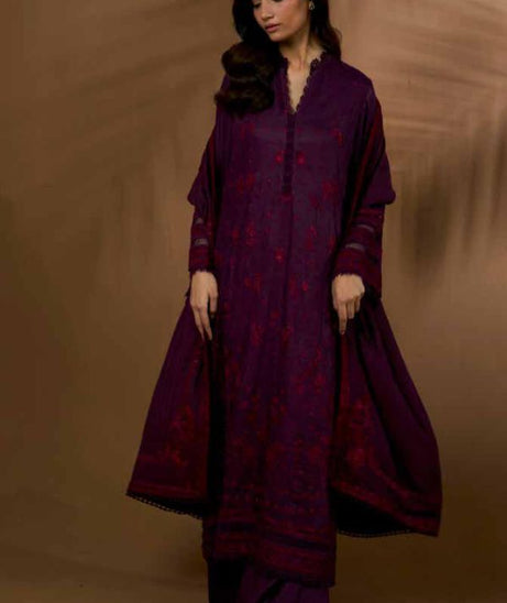 Sobia Nazir Winter Shawl`25 D#2-B