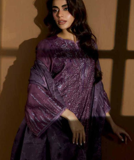 Sobia Nazir Winter Shawl`25 D#3-A