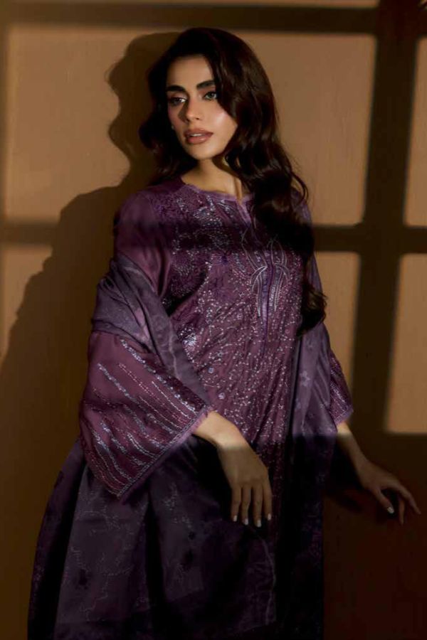 Sobia Nazir Winter Shawl`25 D#3-A