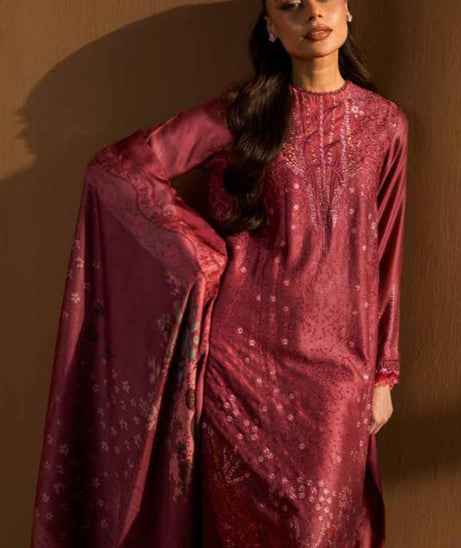 Sobia Nazir Winter Shawl`25 D#3-B