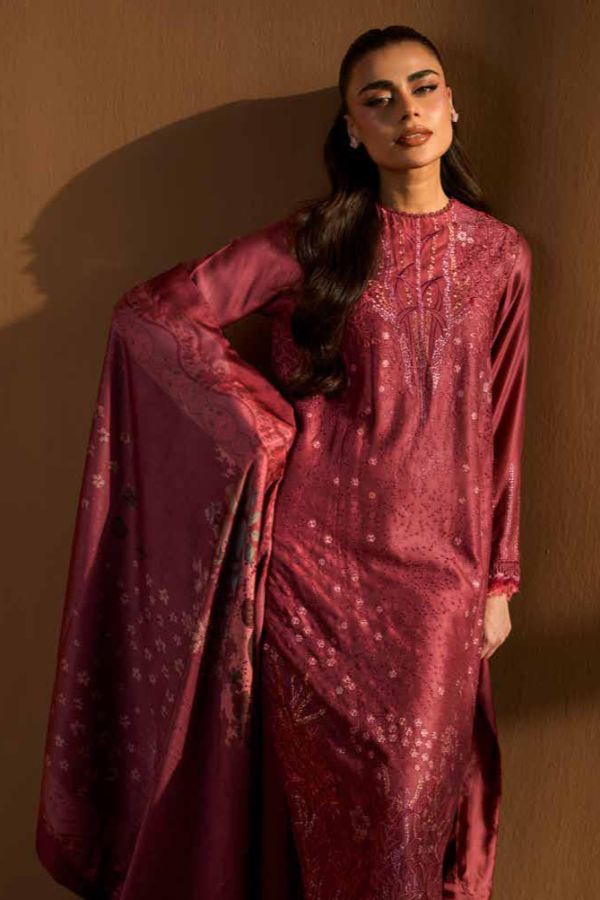 Sobia Nazir Winter Shawl`25 D#3-B