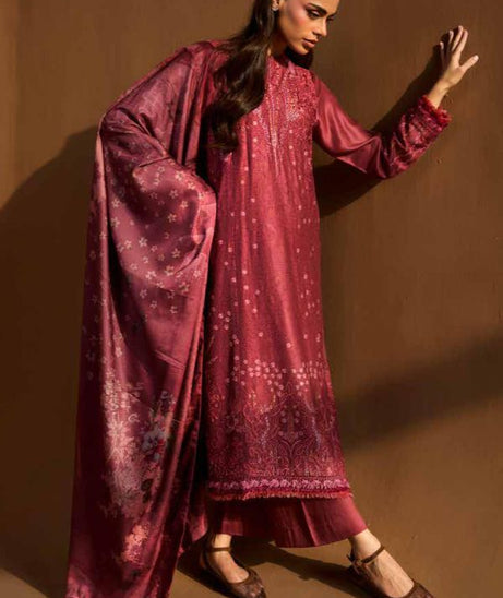 Sobia Nazir Winter Shawl`25 D#3-B