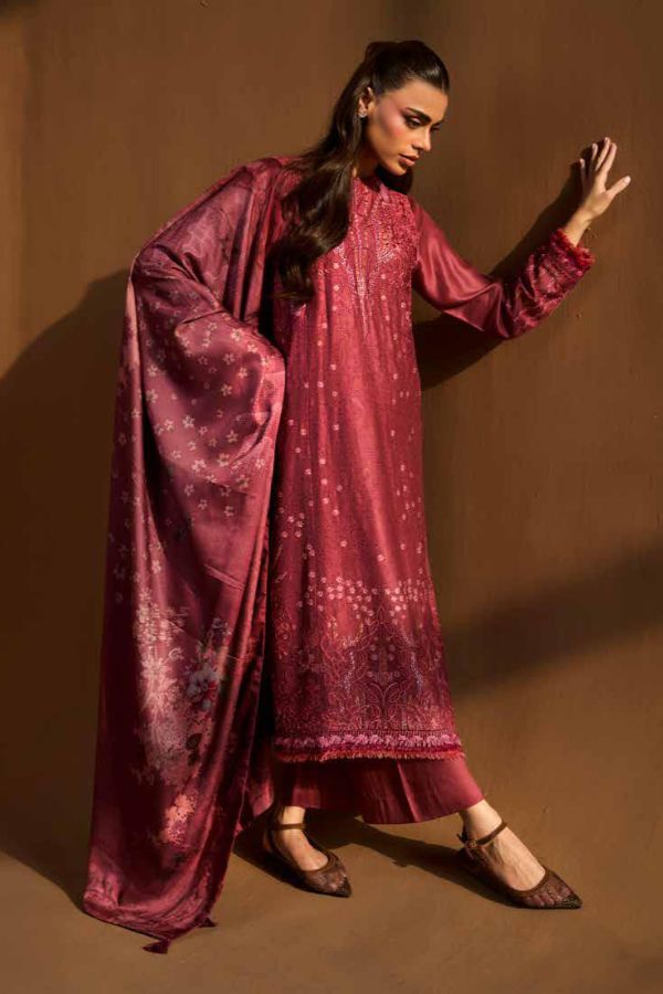 Sobia Nazir Winter Shawl`25 D#3-B