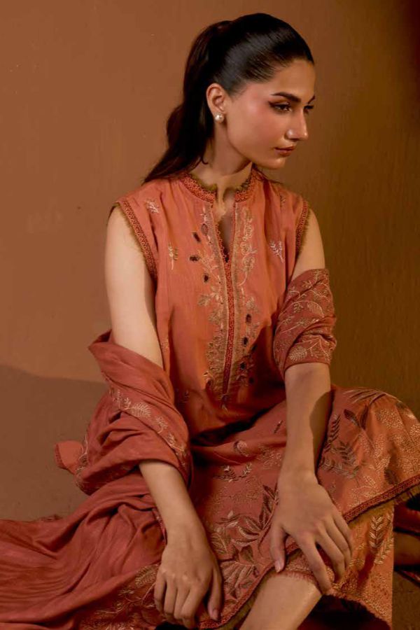 Sobia Nazir Winter Shawl`25 D#4-A