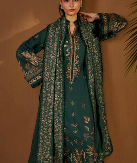 Sobia Nazir Winter Shawl`25 D#4-B