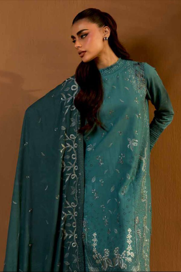 Sobia Nazir Winter Shawl`25 D#5-A