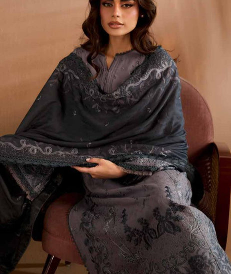 Sobia Nazir Winter Shawl`25 D#5-B