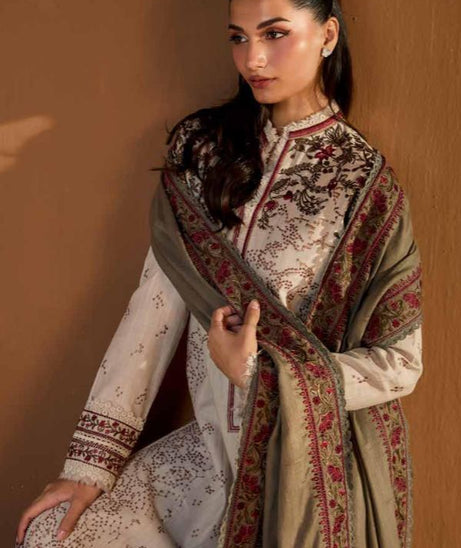 Sobia Nazir Winter Shawl`25 D#6-A