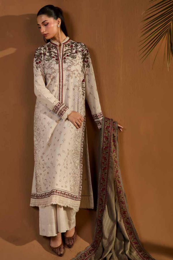 Sobia Nazir Winter Shawl`25 D#6-A