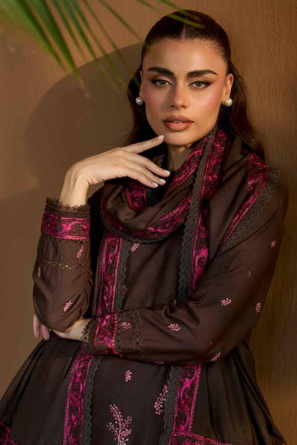 Sobia Nazir Winter Shawl`25 D#7-A