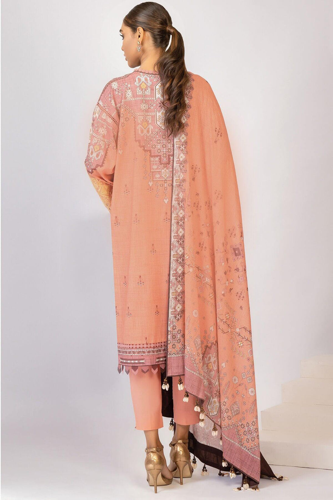 AL Karam S/S Lawn`21 SS#23 Terracotta