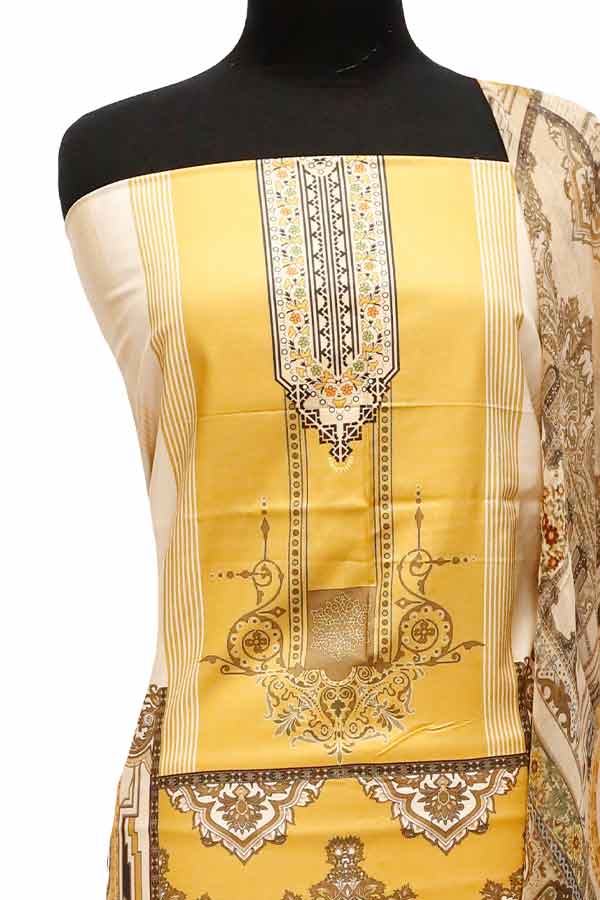 Star Classic Linen C/Dupatta`22 D#1260 L Peach