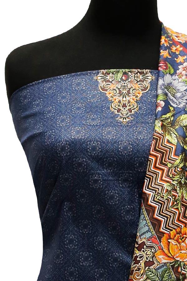 Star D/Classic Khaddar`22 D#15003 Nevy Blue