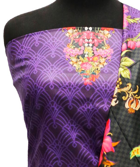 Star D/Classic Khaddar`22 D#15007 Purple