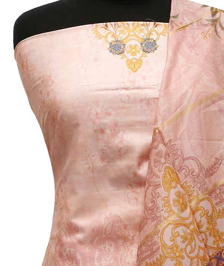 Star DC Linen D/Dupatta`22 D#1110 Pink