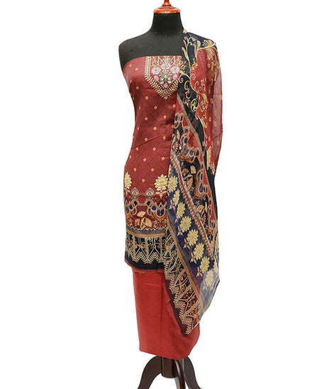 Star Digital Swiss Lawn`23 D#30503 (Maroon)