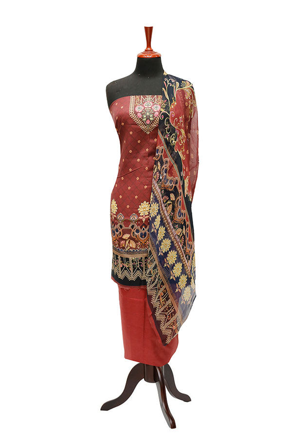 Star Digital Swiss Lawn`23 D#30503 (Maroon)