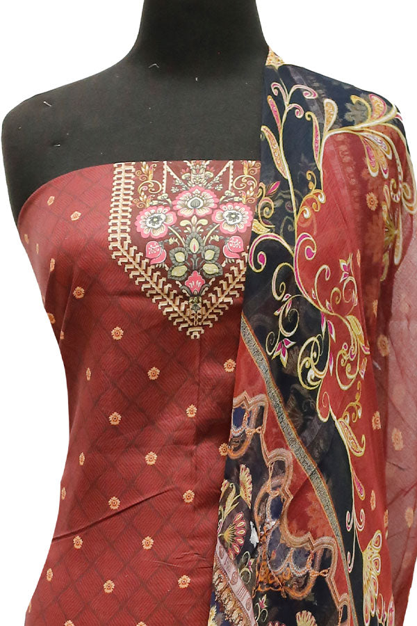 Star Digital Swiss Lawn`23 D#30503 (Maroon)
