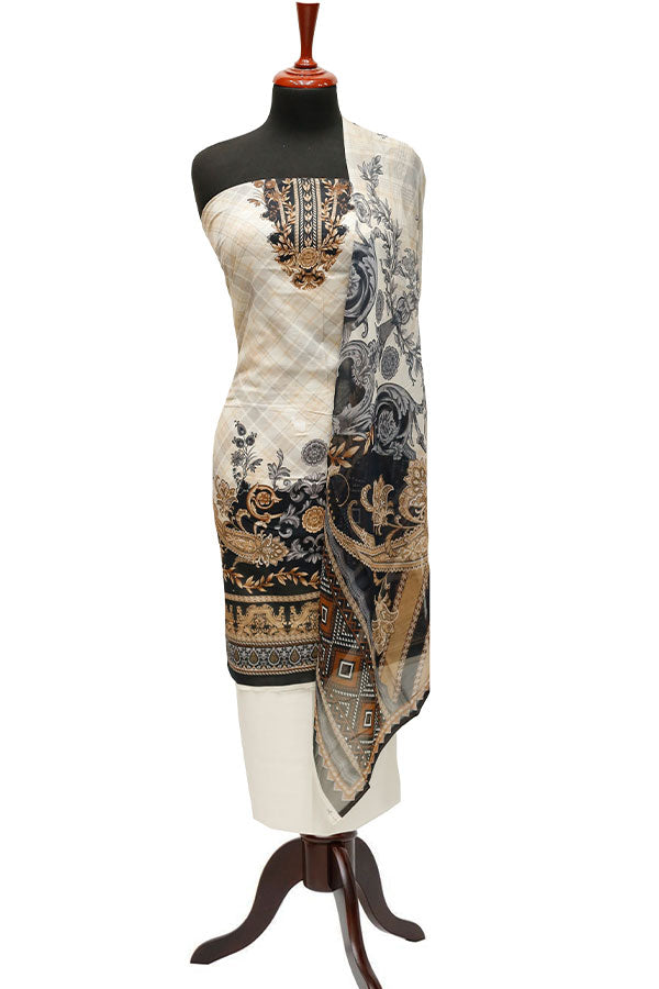 Star Digital Swiss Lawn`23 D#30510 (Ash White)