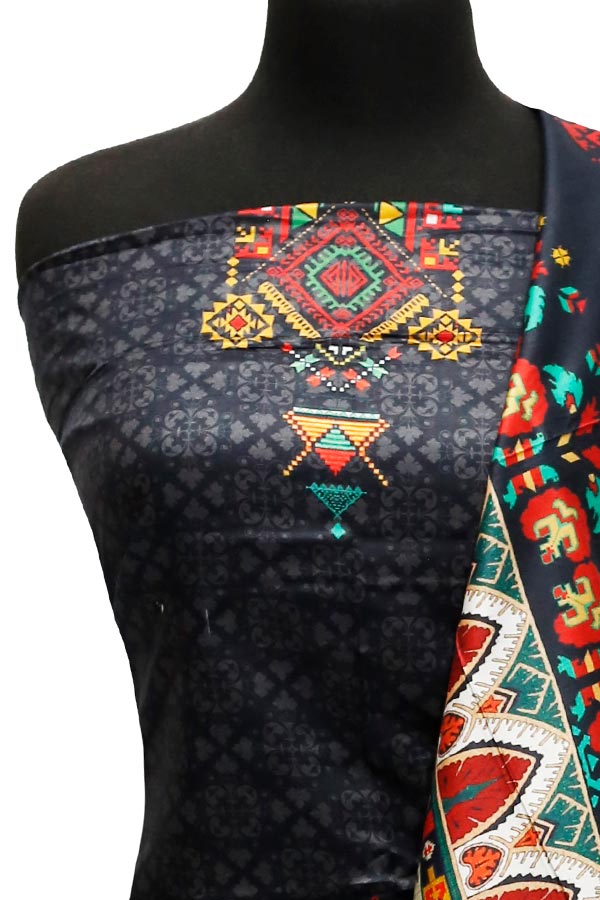 Star Digital Twill Linen`22 D#2802 Black