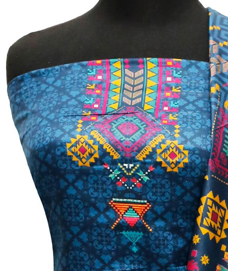 Star Digital Twill Linen`22 D#2802 Blue