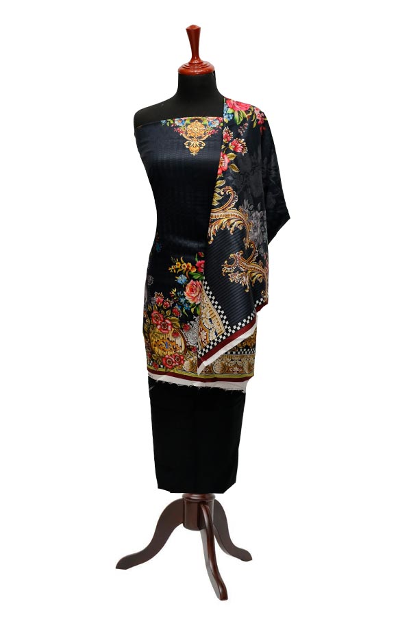 Star Digital Twill Linen`22 D#2807 Black