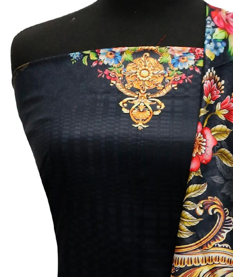 Star Digital Twill Linen`22 D#2807 Black