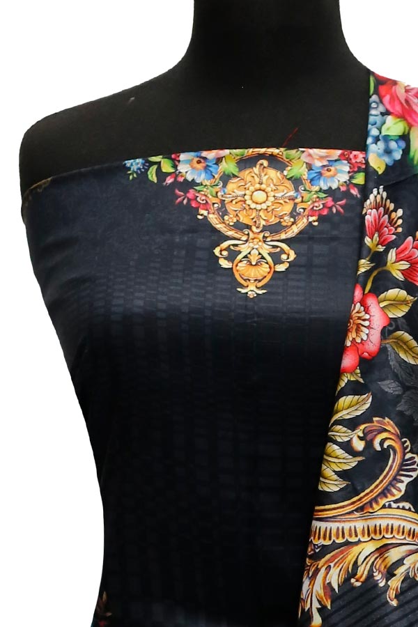 Star Digital Twill Linen`22 D#2807 Black